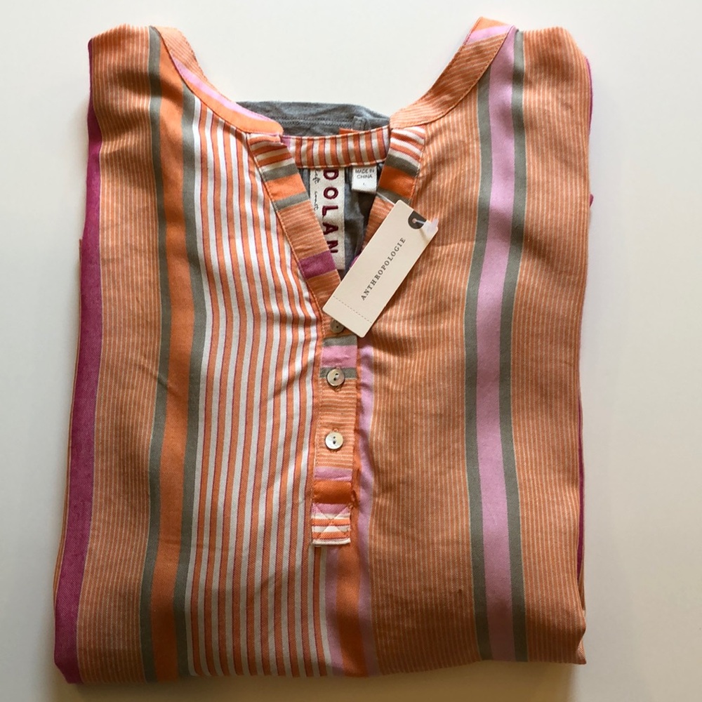 NWT Anthropologie Women’s Short-sleeve Size L